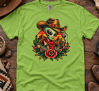 Cowboy Alien T-Shirt — Western Desert Alien Graphic Tee