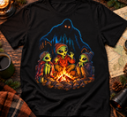 Spooky Campfire Monster T-Shirt