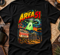 Area 51 UFO Alien Graphic T-Shirt