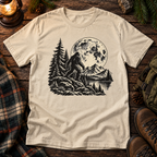Moonlit Forest Mountain T-Shirt