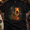 Bigfoot Trail Cam At Dusk T-Shirt