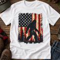 American Flag Silhouette T-Shirt