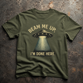 Beam Me Up UFO Shirt