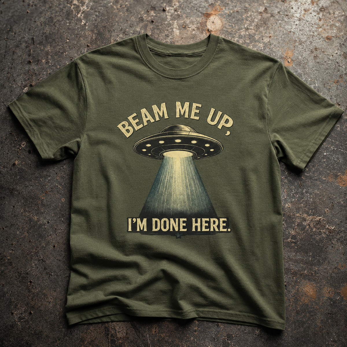 Beam Me Up UFO Shirt