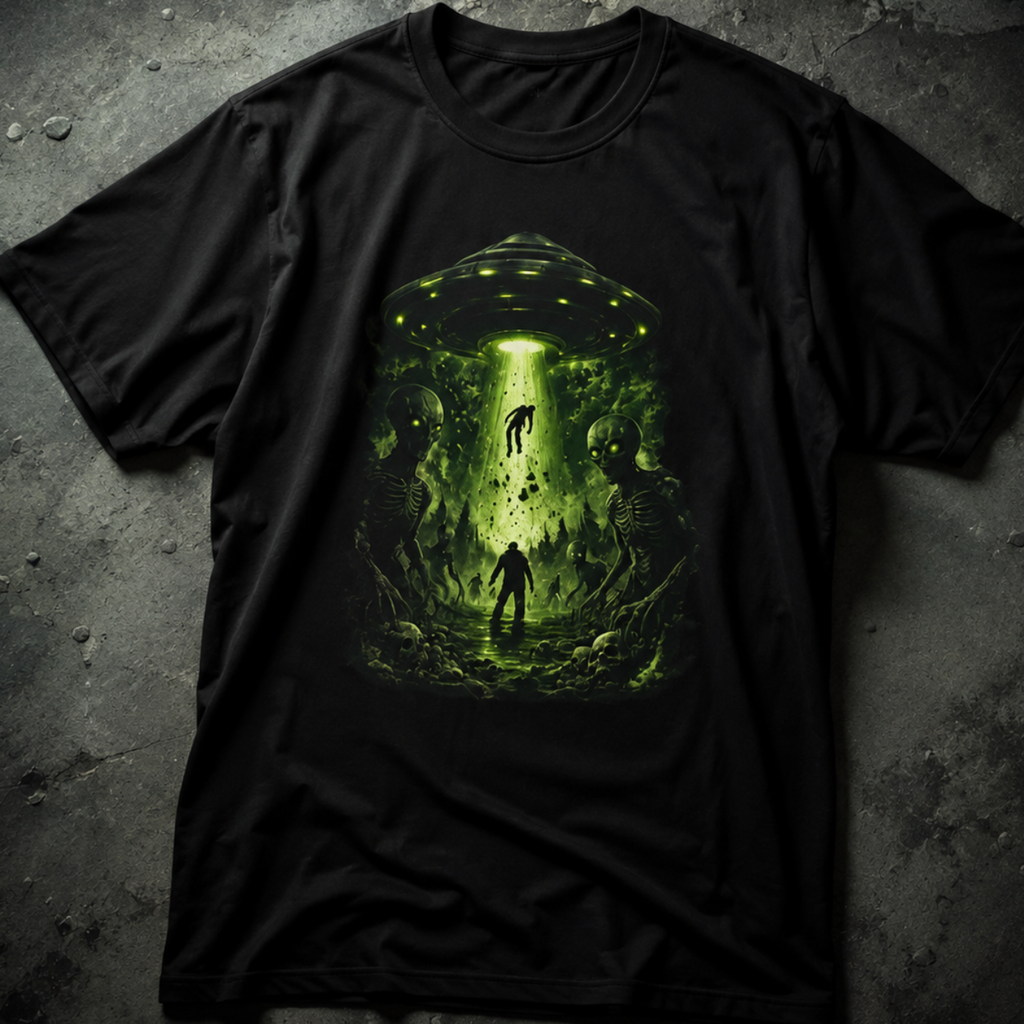 Alien Abduction Beam UFO