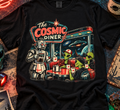 The Cosmic Diner Retro Space T-Shirt