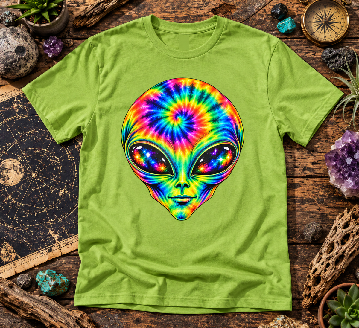 Rainbow Alien T-Shirt