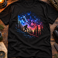 Bigfoot Cosmic Night T-Shirt