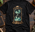 Gothic Hourglass Skull T-Shirt