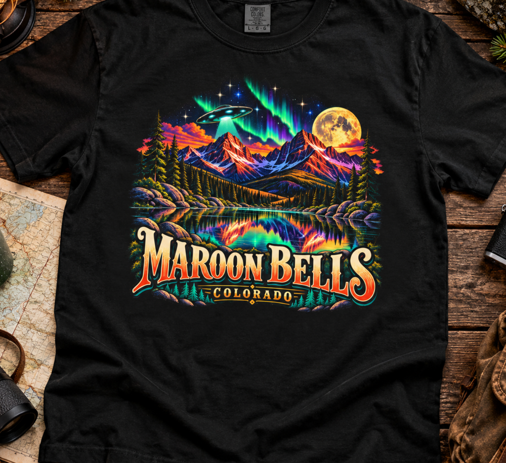 Maroon Bells Colorado Mountain T-Shirt