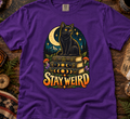 Stay Weird Black Cat T-Shirt