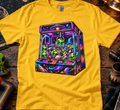 Neon Alien Claw Machine T-Shirt