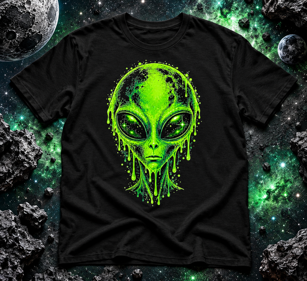 Dark Alien Graphic T-Shirt