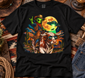 Alien cowboy T-shirt