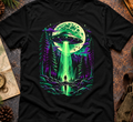 Purple UFO Forest T-Shirt