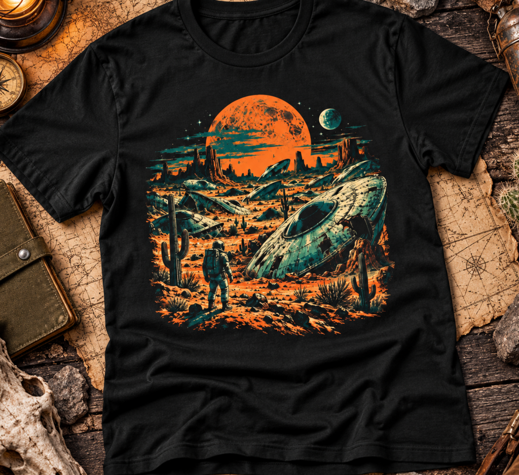 UFO Graveyard T-Shirt