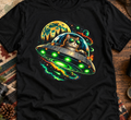 UFO Cat Cruising the Galaxy T-Shirt