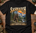 Sasquatch Rocky Mountain Range T-Shirt