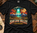 San Luis Valley Colorado UFO Graphic T-Shirt