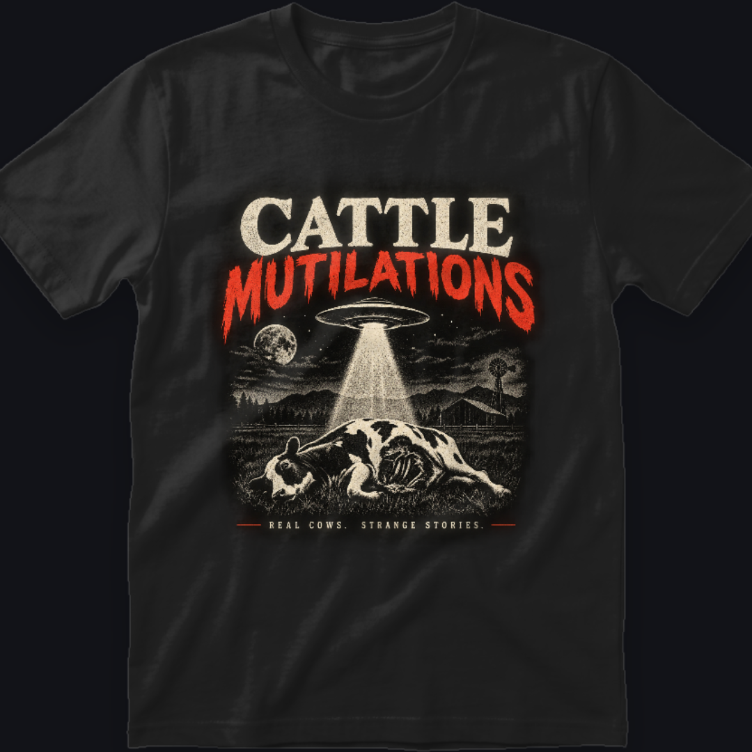 Cattle Mutilations UFO T-Shirt