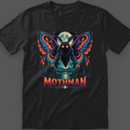 Mothman neon Graphic T-Shirt